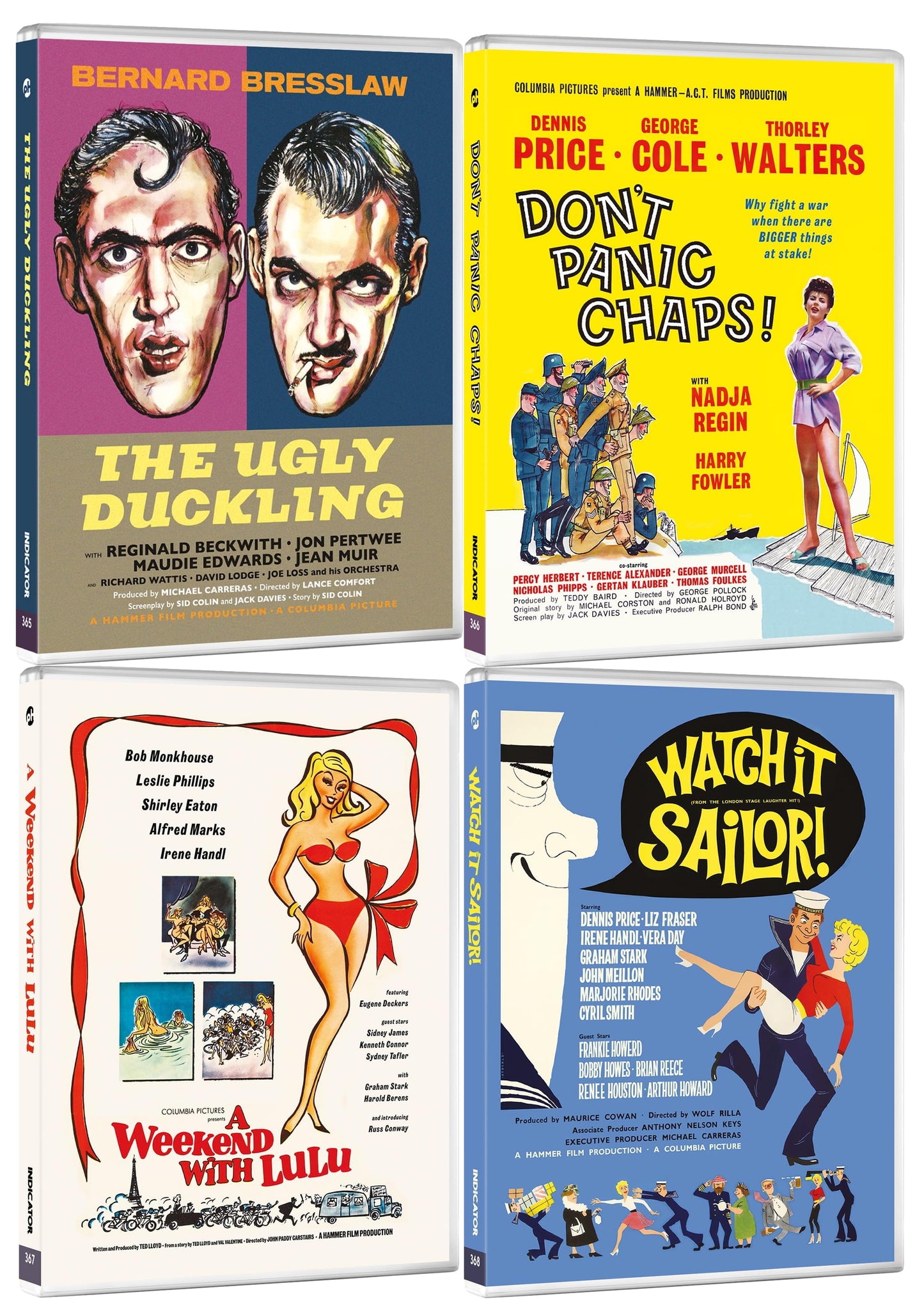 Hammer Volume 7 - Ships and Giggles (Limited Edition) [Blu-ray] [UK]