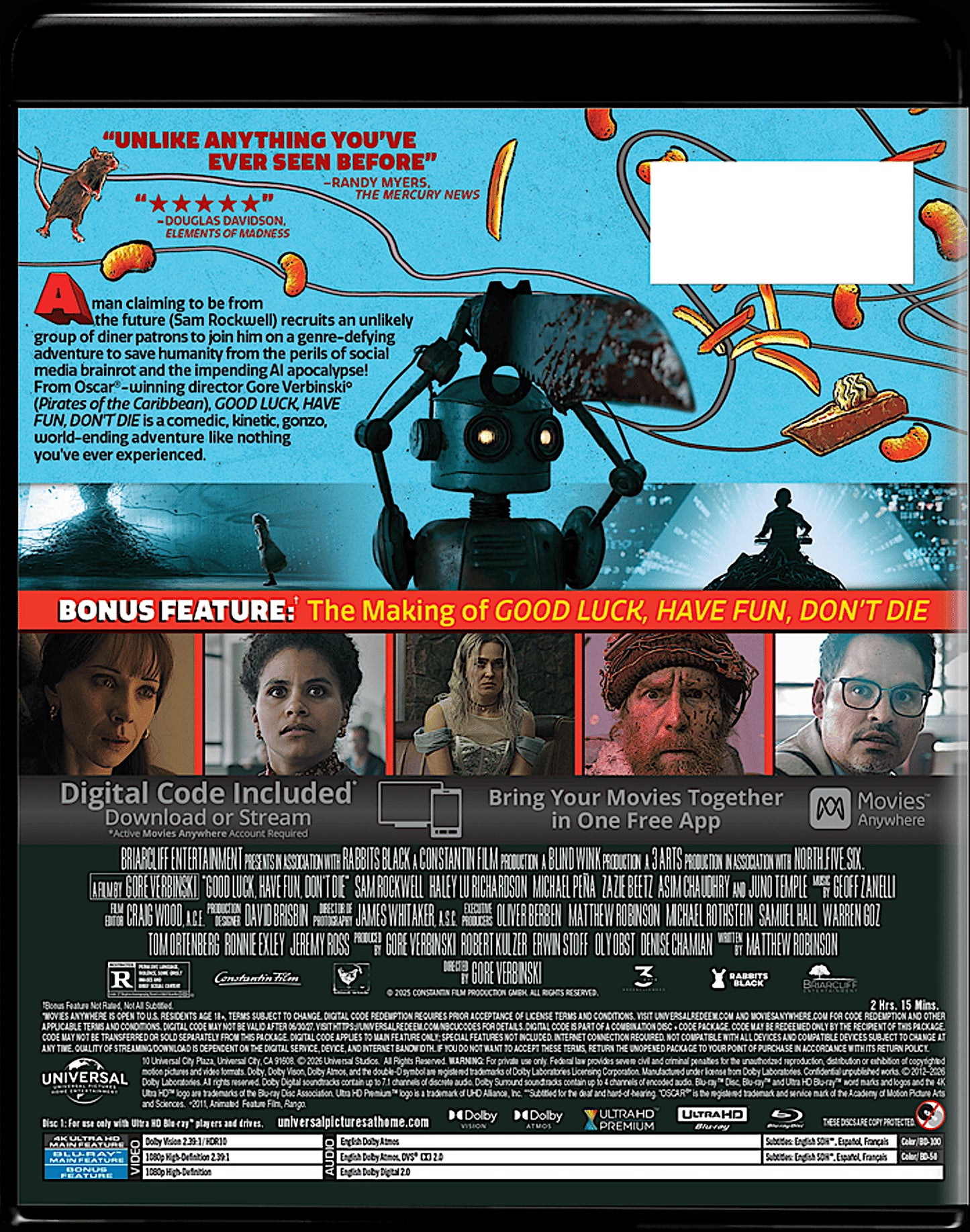 Good Luck, Have Fun, Don't Die [4K UHD] [US]