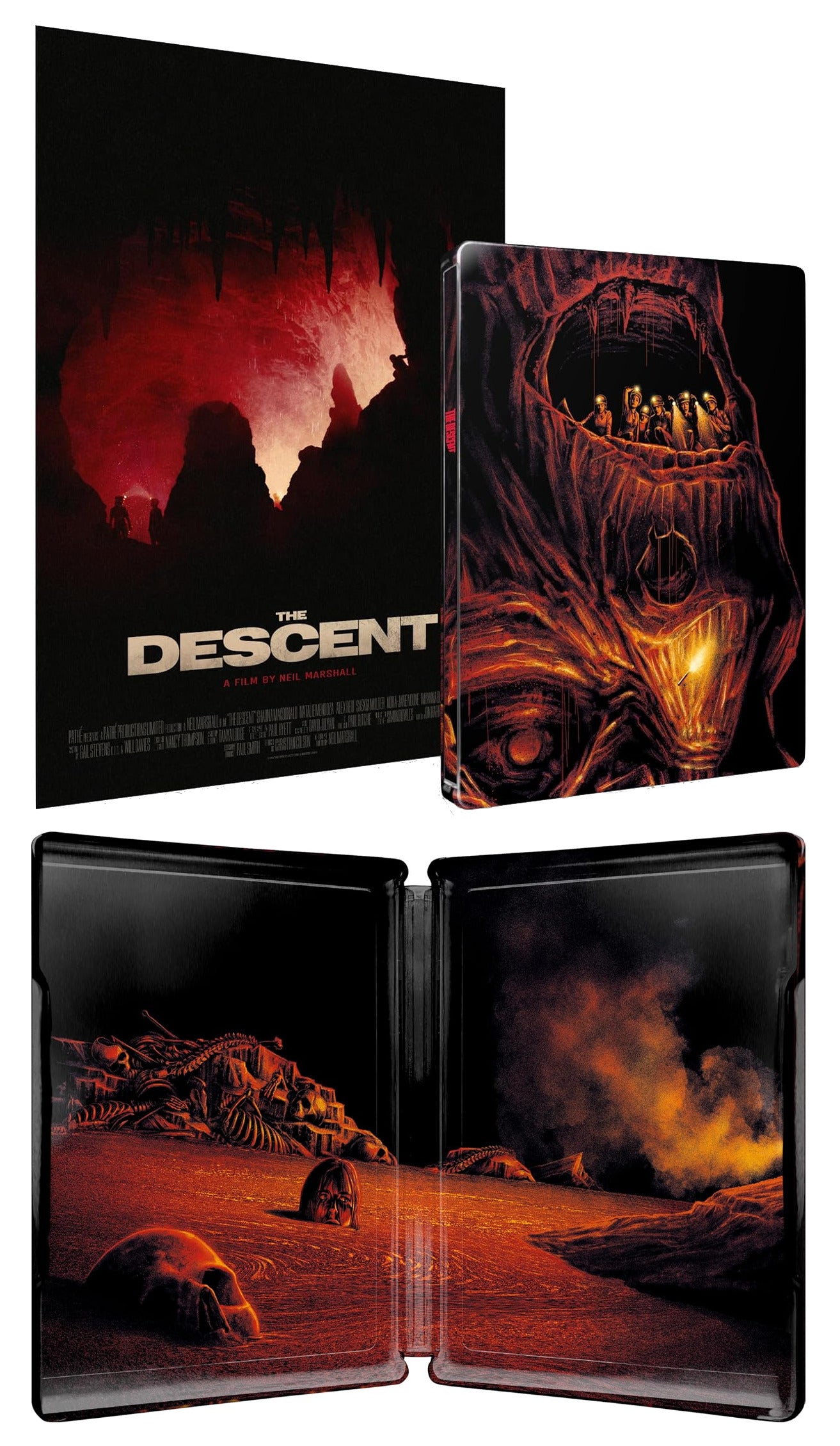 The Descent (Limited Edition) [Steelbook] [4K UHD] [UK]