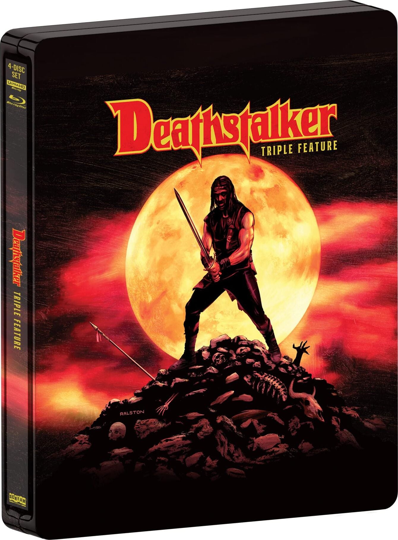 Deathstalker Triple Feature (Limited Edition) [Steelbook] [4K UHD + Blu-ray] [US]