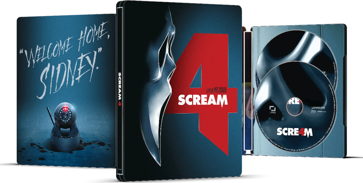Scream 4 (Lionsgate Limited Exclusive) [Steelbook] [4K UHD] [US]