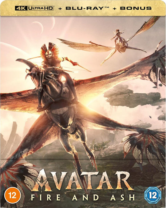 Avatar - Fire and Ash (Limited Edition) [Steelbook] [4K UHD] [UK]