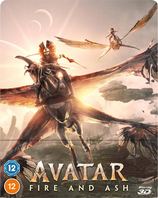 Avatar - Fire and Ash (Limited Edition) [Steelbook] [2D & 3D Blu-ray] [UK]