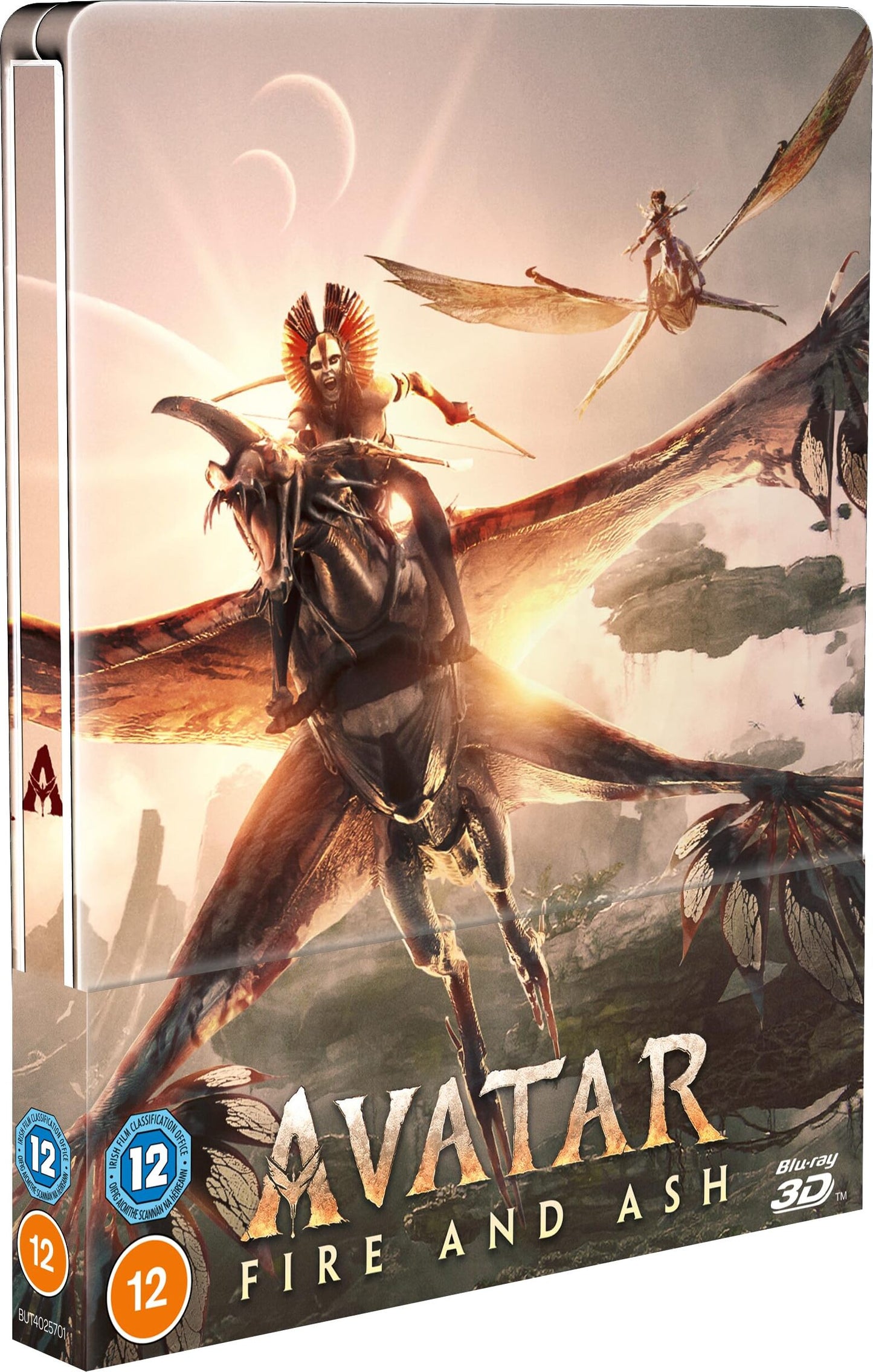 Avatar - Fire and Ash (Limited Edition) [Steelbook] [2D & 3D Blu-ray] [UK]