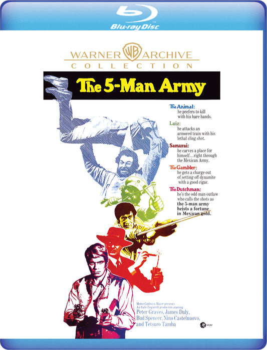 The 5-Man Army [Blu-ray] [US]