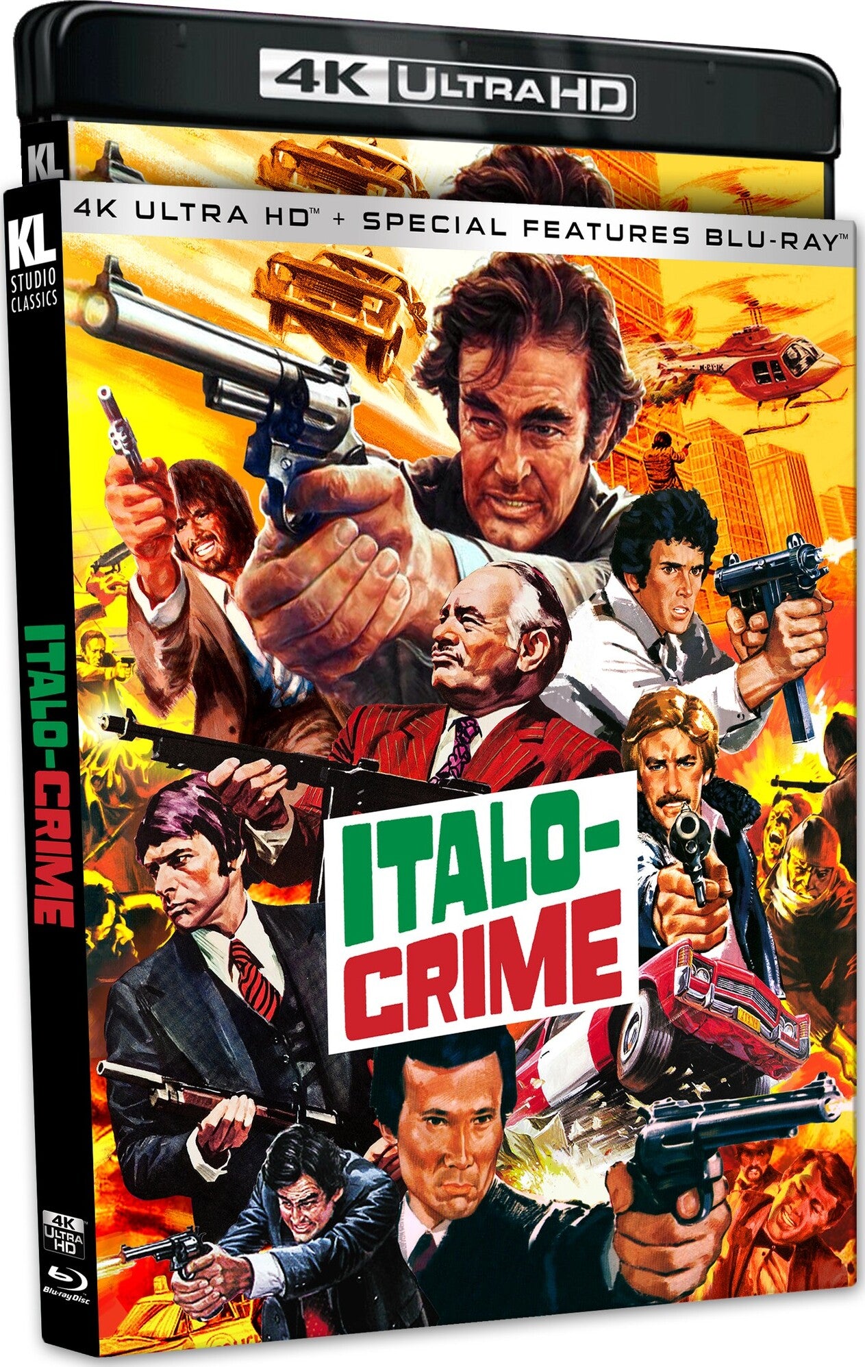 Italo-Crime Collection (The Counsellor | Blazing Magnum | Weapons of Death) [4K UHD] [US]