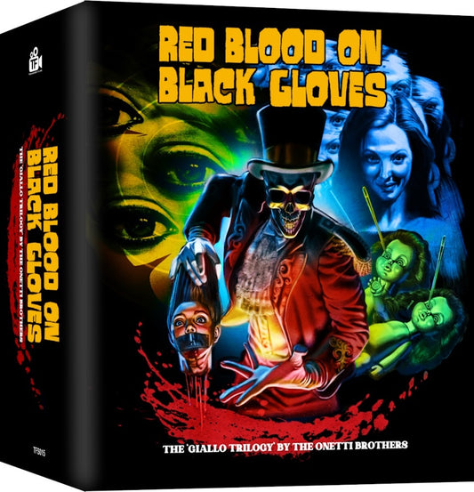 Red Blood On Black Gloves - The Giallo Trilogy (Limited Edition) [Blu-ray] [UK]