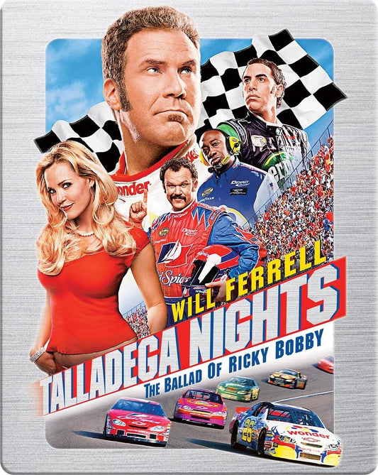 Talladega Nights - The Ballad Of Ricky Bobby (Limited Edition) [Steelbook] [4K UHD] [UK]
