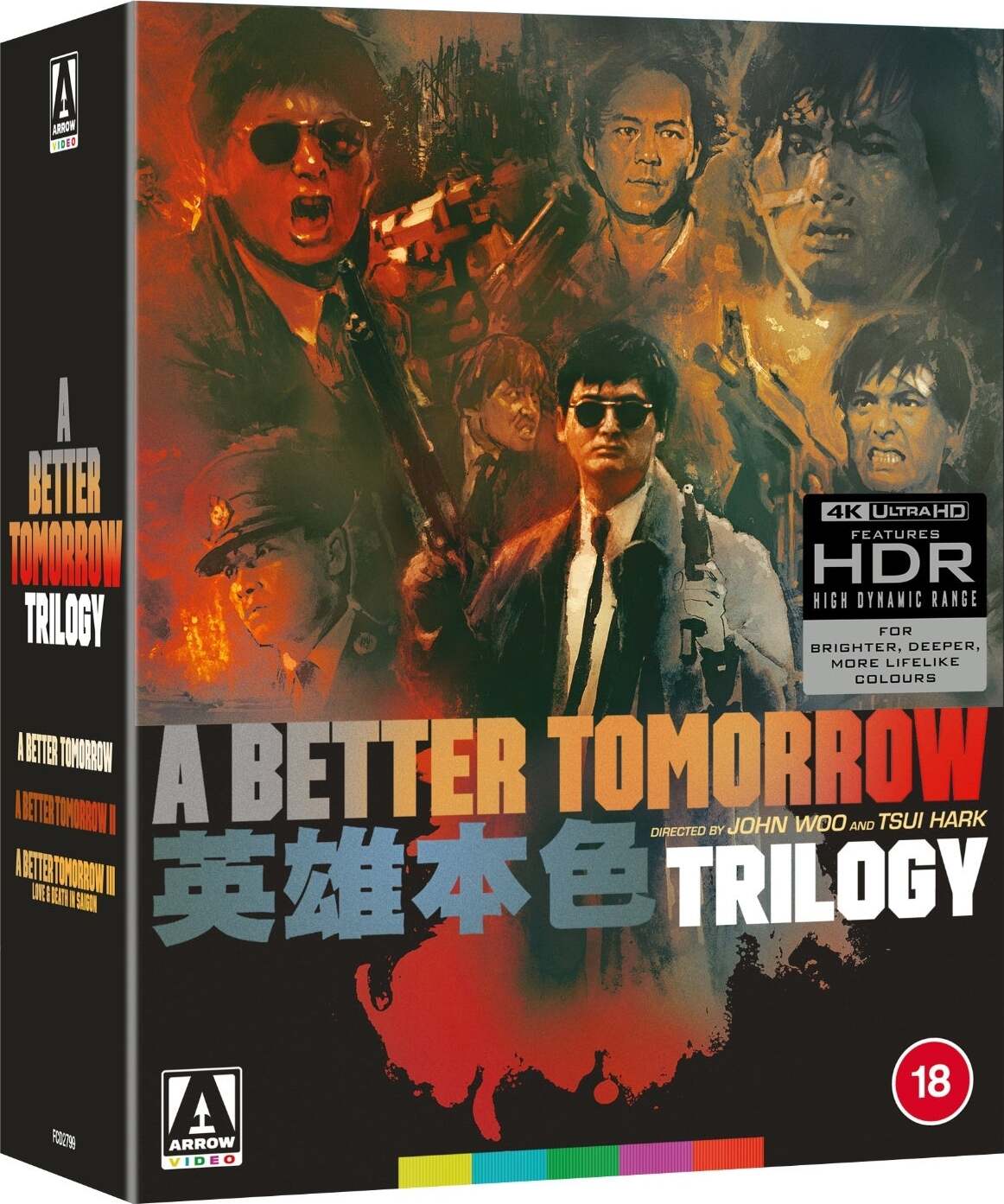 A Better Tomorrow Trilogy (Limited Edition) [4K UHD] [UK]