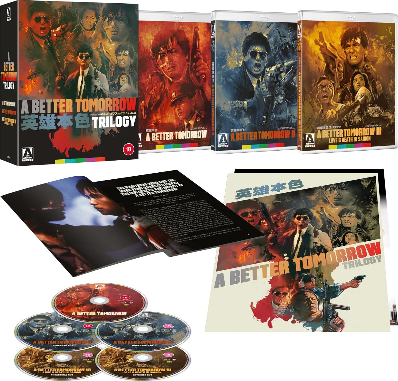 A Better Tomorrow Trilogy (Limited Edition) [Blu-ray] [UK]