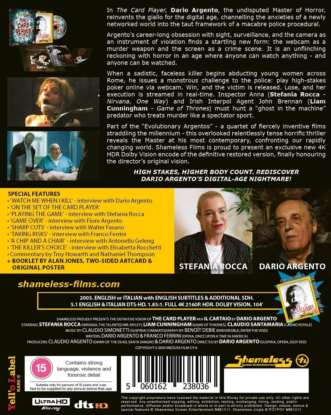 The Card Player (Limited Edition) [4K UHD] [UK]
