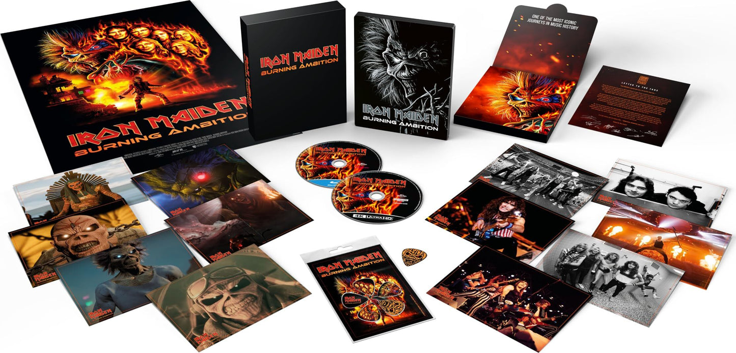 Iron Maiden - Burning Ambition (Limited Collectors Edition) [Steelbook] [4K UHD] [UK]