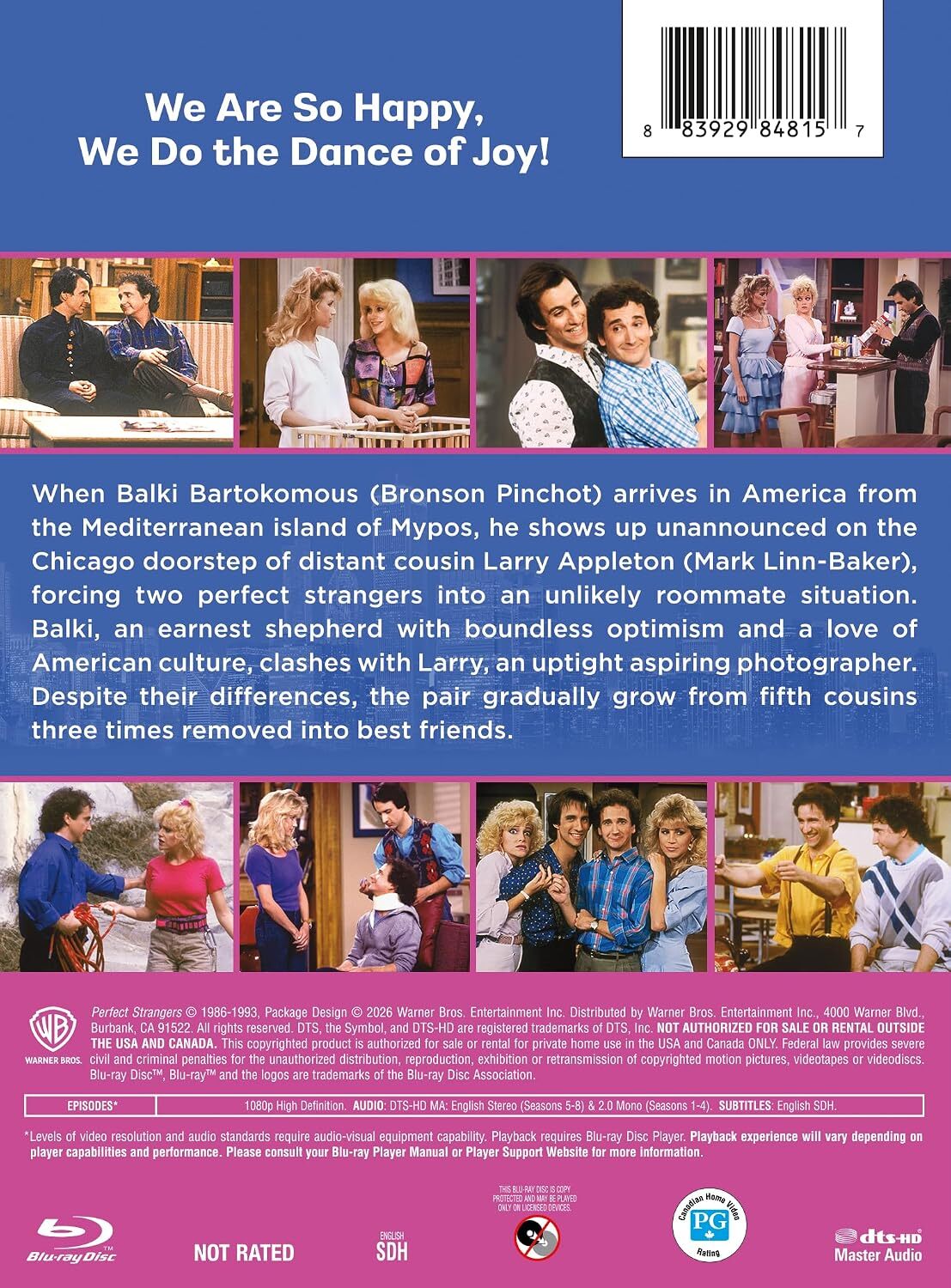 Perfect Strangers: The Complete Series [Blu-ray] [US]