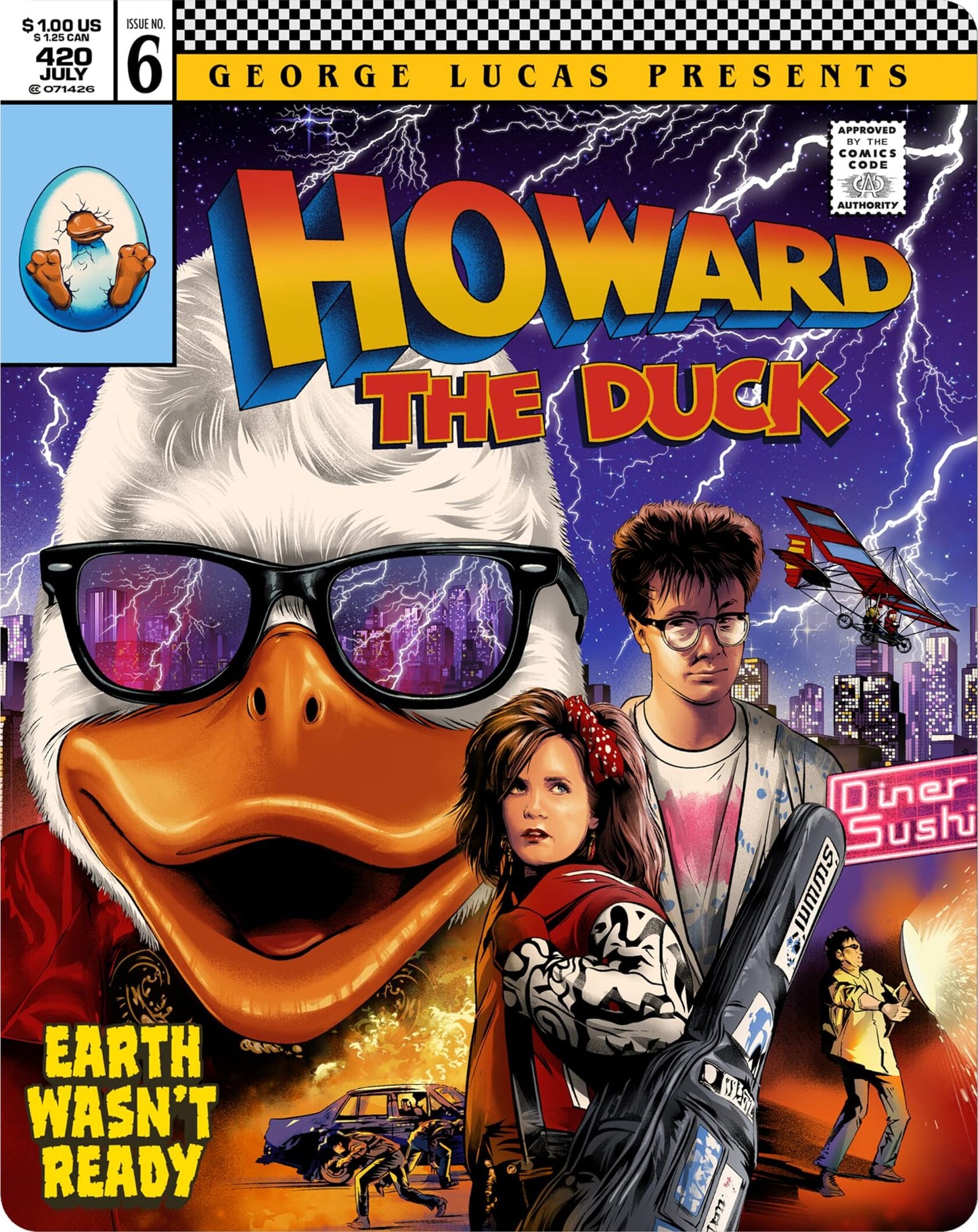 Howard the Duck (Limited Ultimate Collector's Edition) [Steelbook] [4K UHD] [UK]