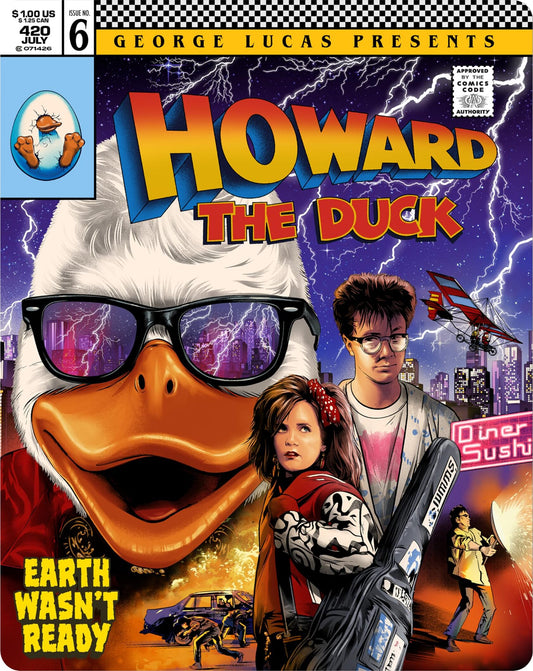Howard the Duck (Limited Ultimate Collector's Edition) [Steelbook] [4K UHD] [UK]