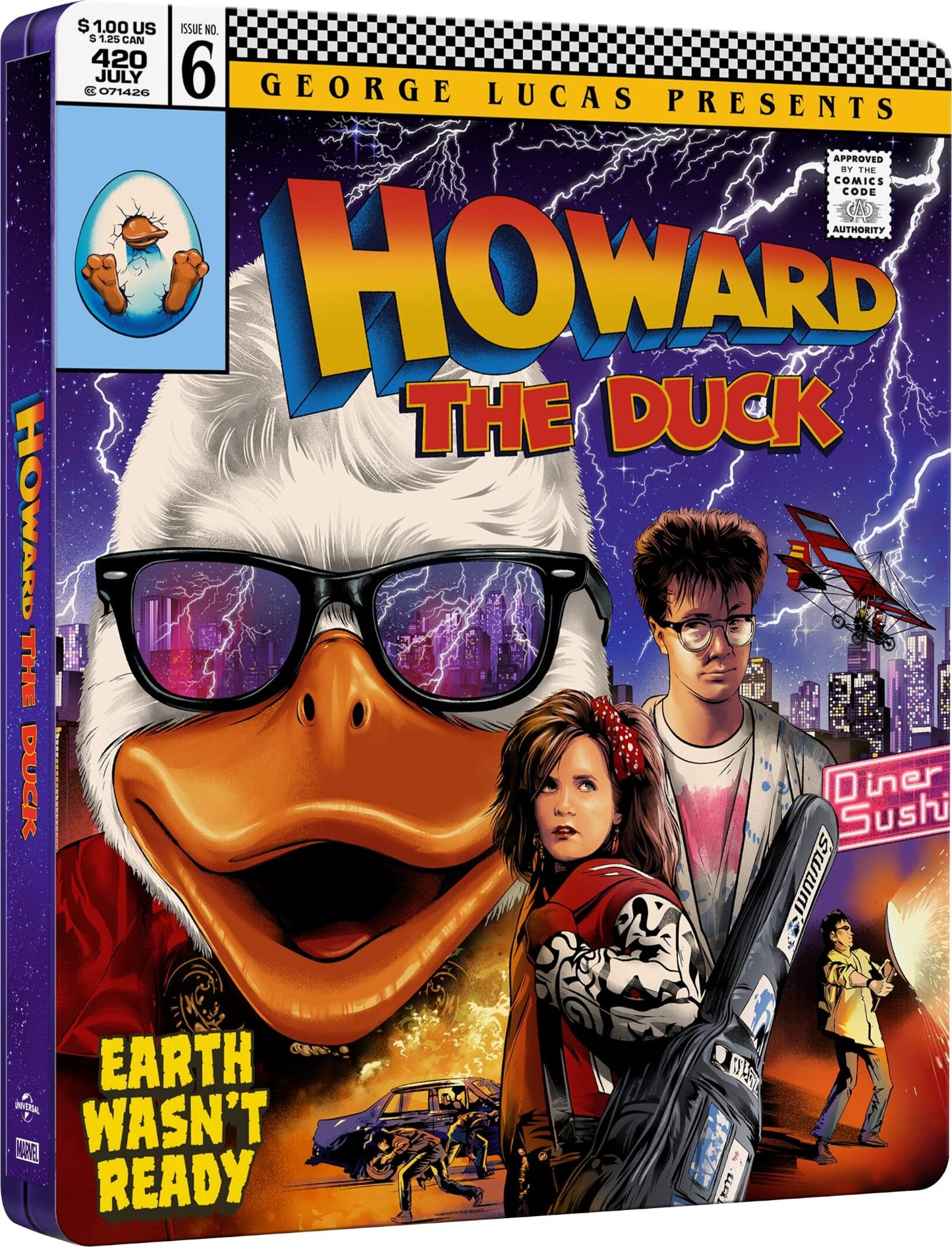 Howard the Duck (Limited Ultimate Collector's Edition) [Steelbook] [4K UHD] [UK]