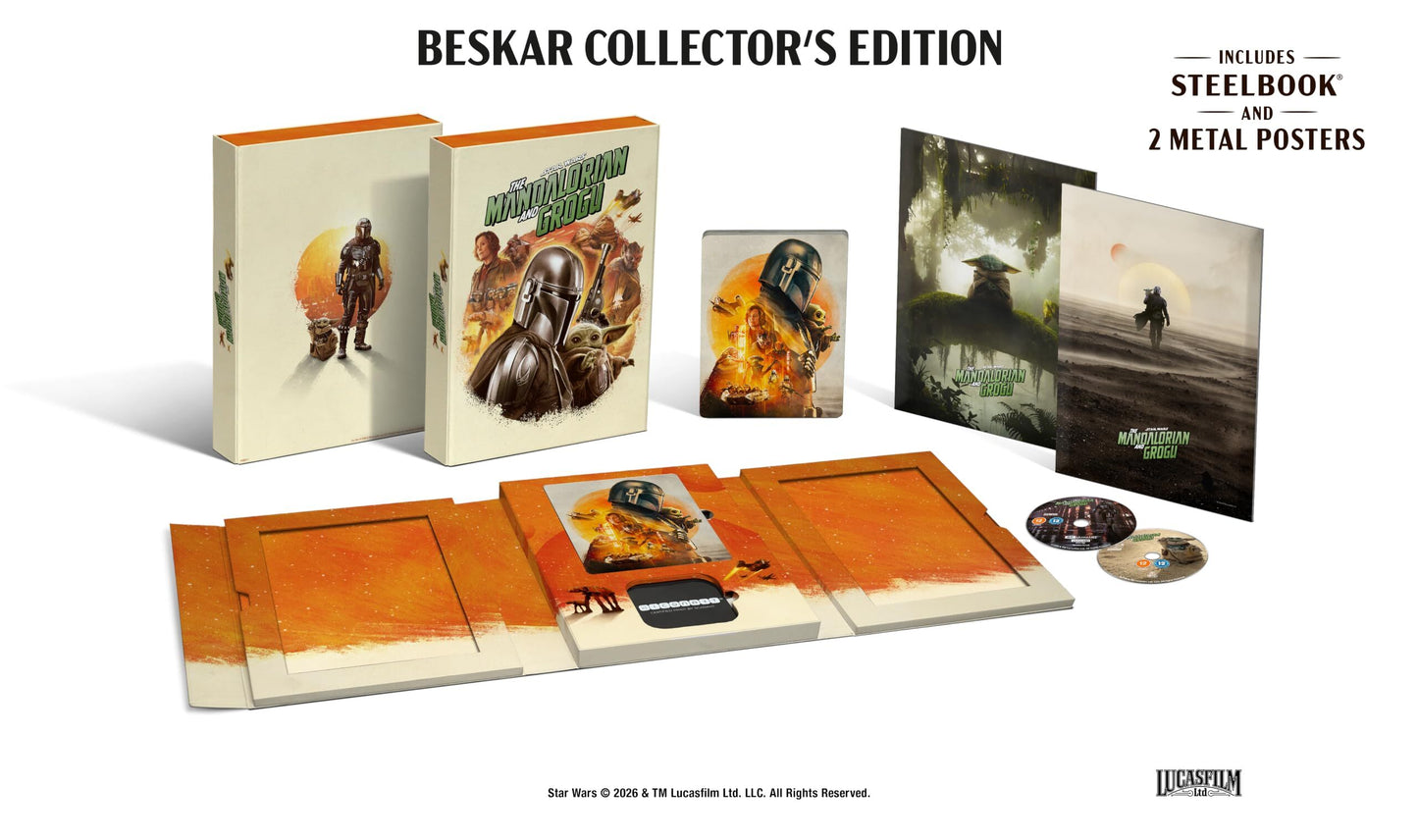 Star Wars: The Mandalorian And Grogu (Beskar Collectors Edition) [Steelbook] [4K UHD]