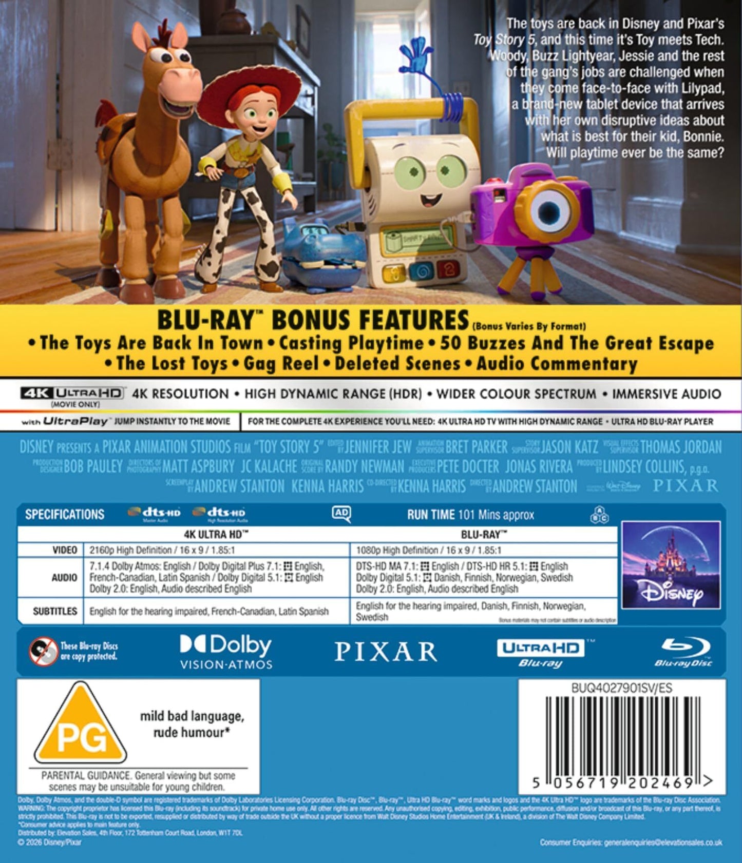 Toy Story 5 [4K UHD] [UK]