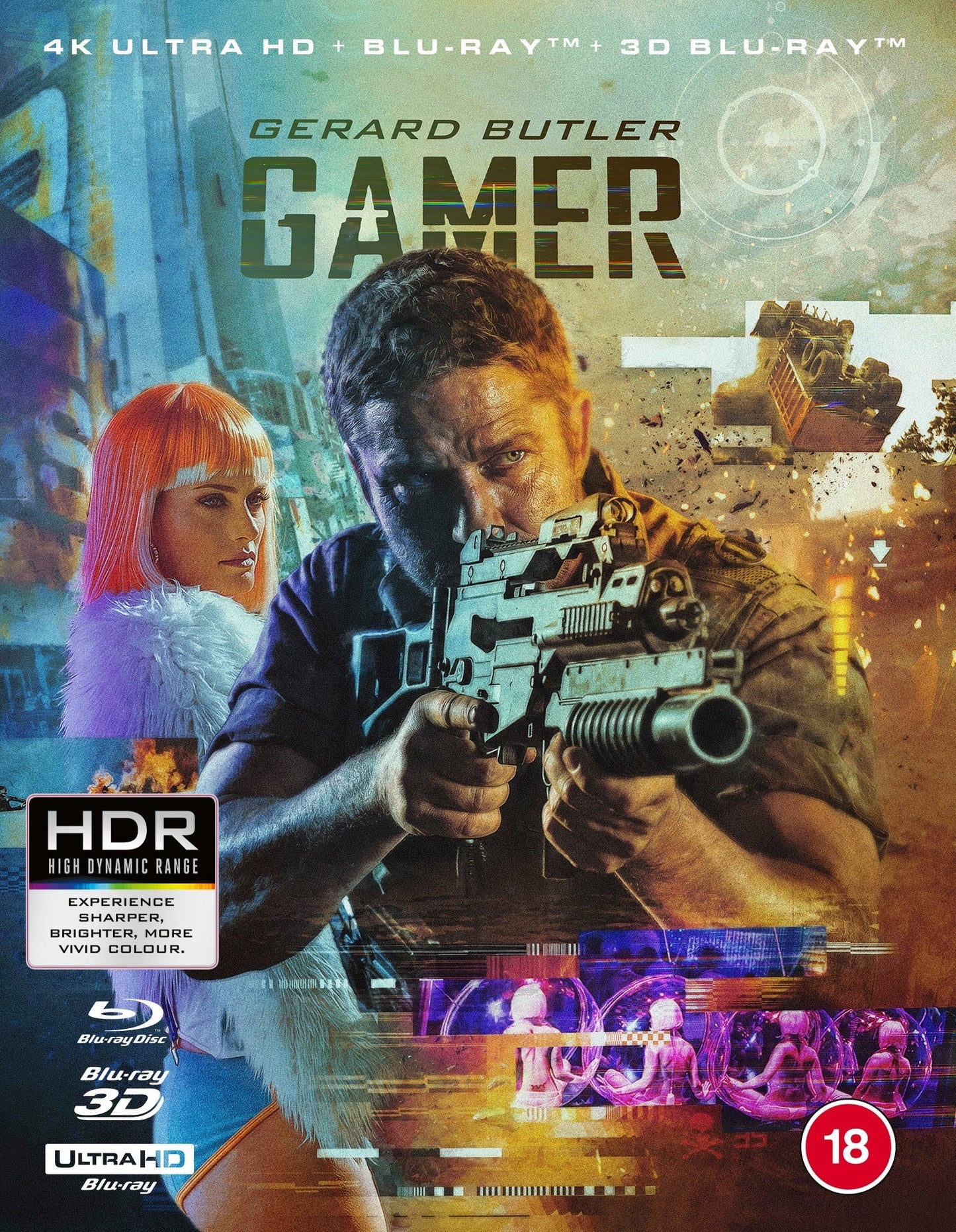 Gamer (Limited Edition) [4K UHD+3D+2D Blu-ray] [UK]