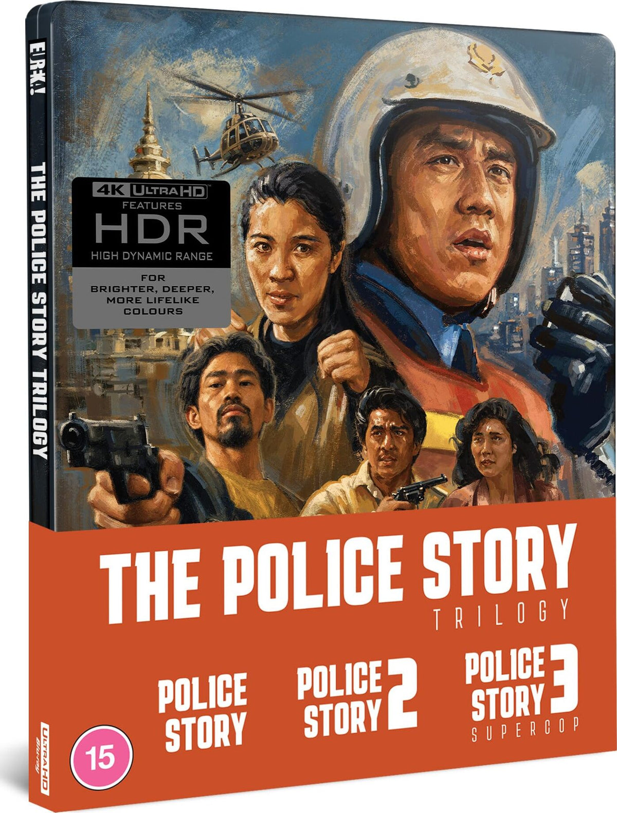 The Police Story Trilogy [Steelbook] [4K UHD] [UK]