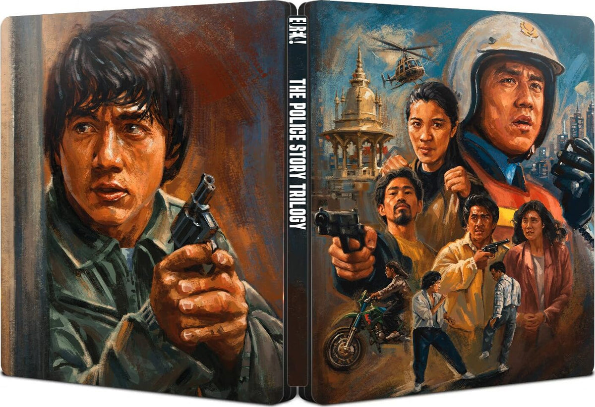 The Police Story Trilogy [Steelbook] [4K UHD] [UK]