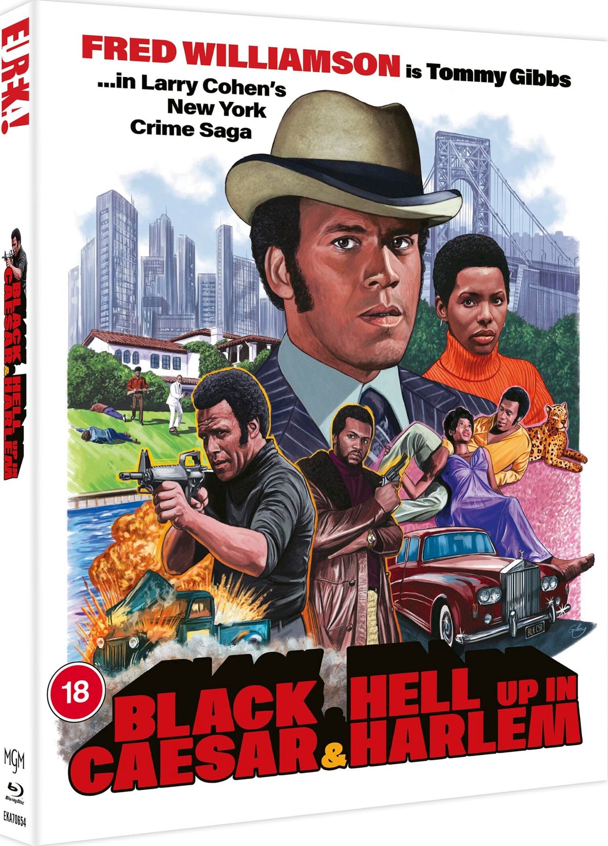Black Caesar and Hell Up In Harlem [Blu-ray] [UK]