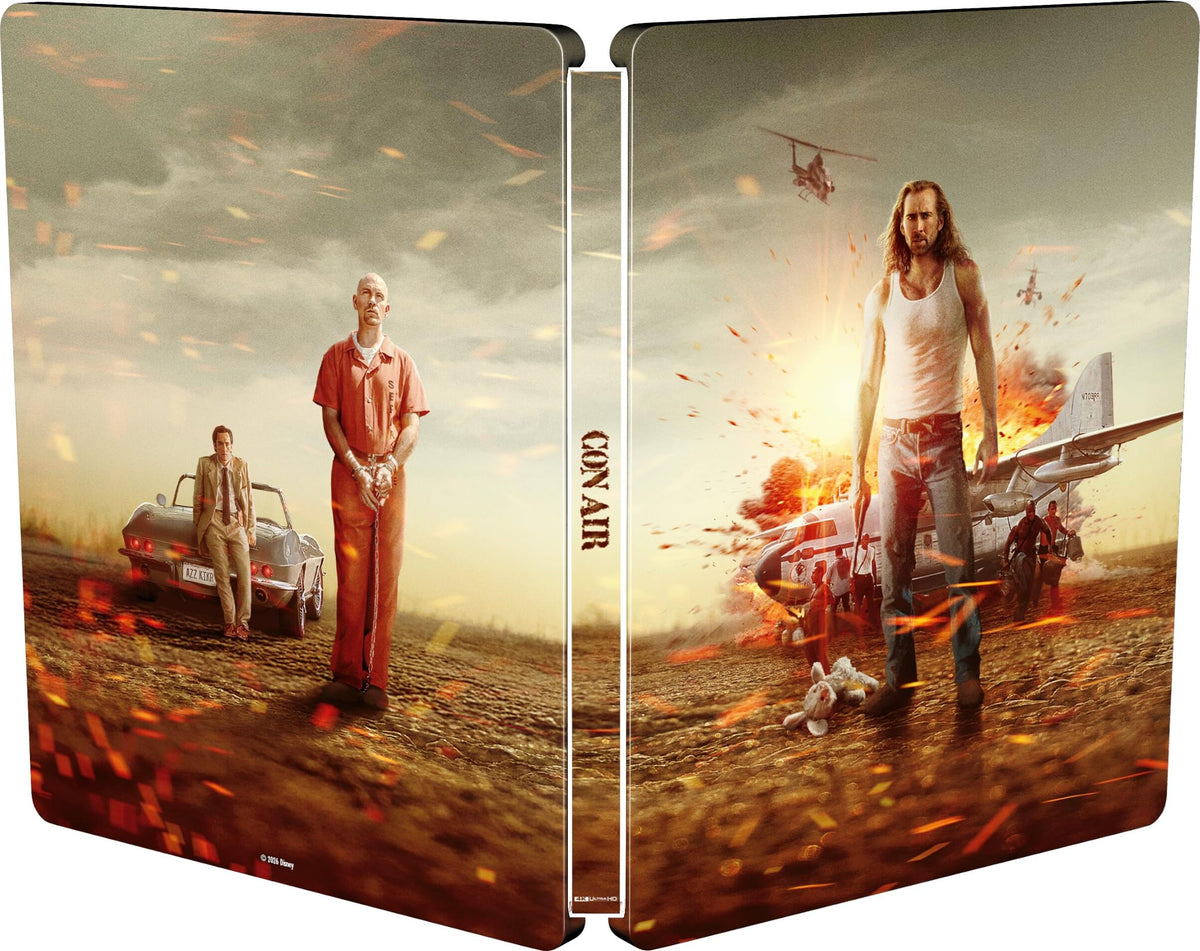 Con Air (Limited Edition) [Steelbook] [4K UHD] [UK]