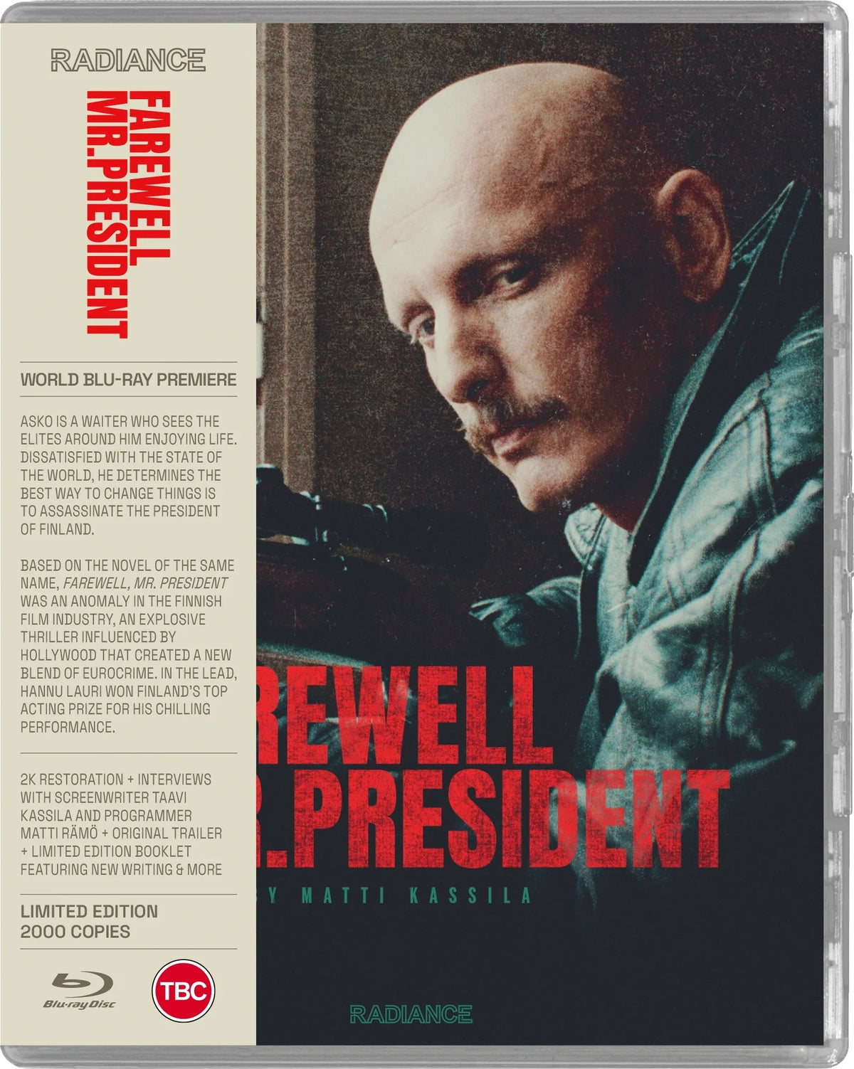 Farewell, Mr. President (Limited Edition) [Blu-ray] [UK]