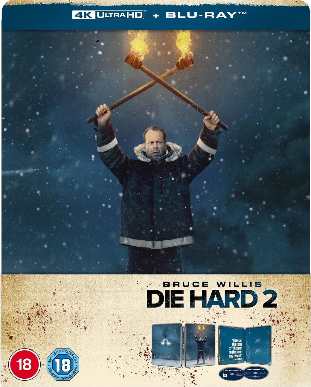 Die Hard 2 (Limited Edition) [Steelbook] [4K UHD] [UK]