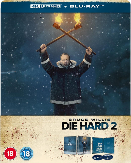 Die Hard 2 (Limited Edition) [Steelbook] [4K UHD] [UK]