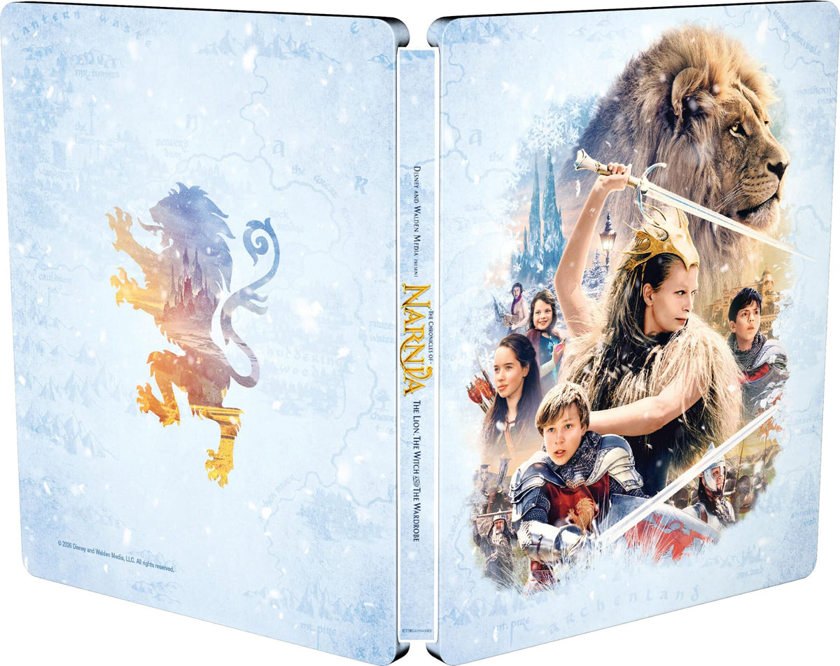 The Chronicles Of Narnia - The Lion, The Witch And The Wardrobe (Limited Edition) [Steelbook] [4K IHD] [UK]