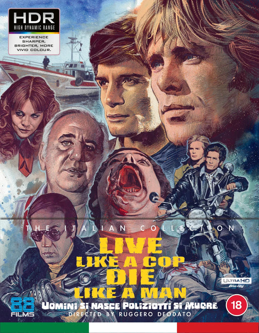 Live Like a Cop, Die Like A Man (Limited Edition) [4K UHD] [UK]