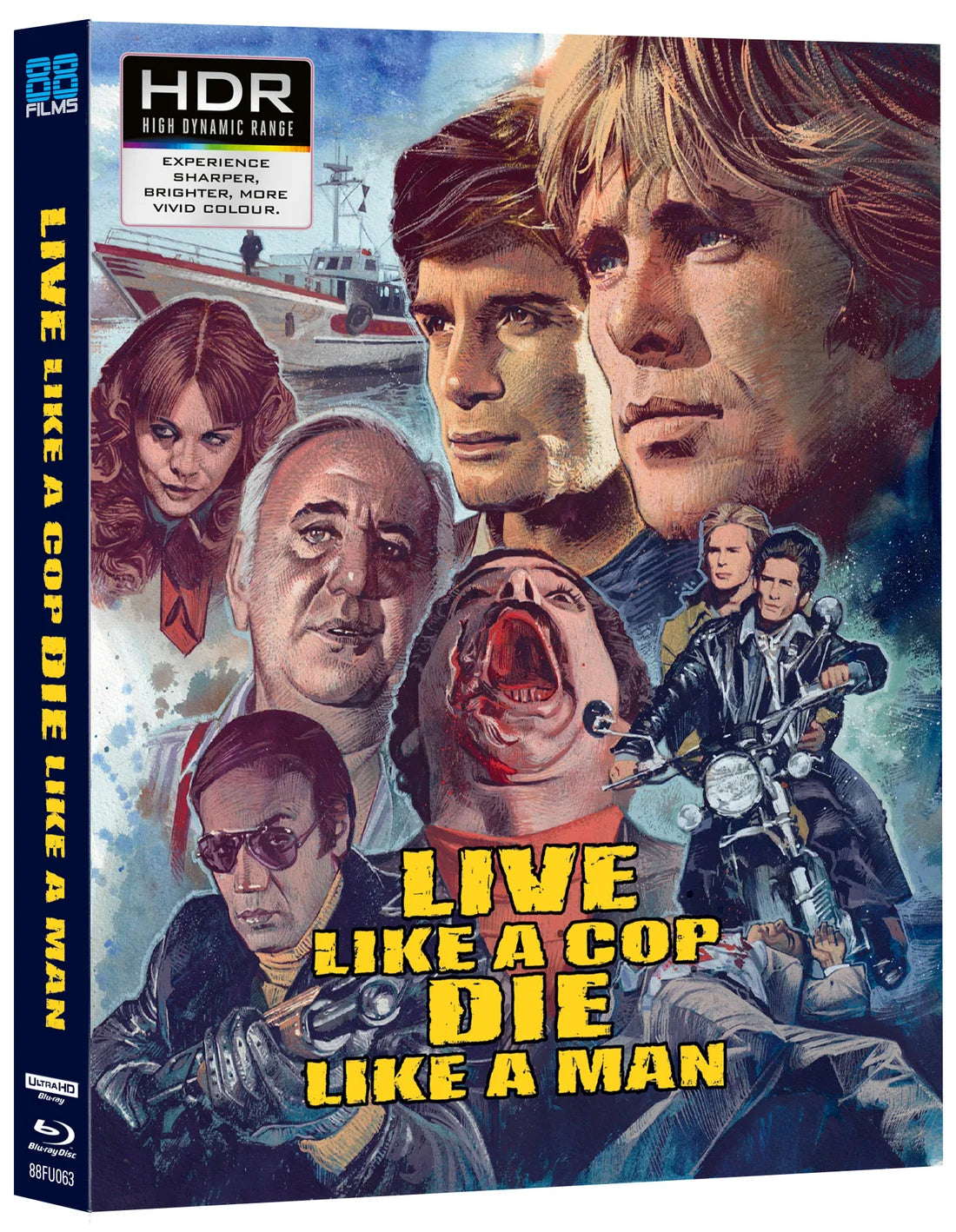 Live Like a Cop, Die Like A Man (Limited Edition) [4K UHD] [UK]