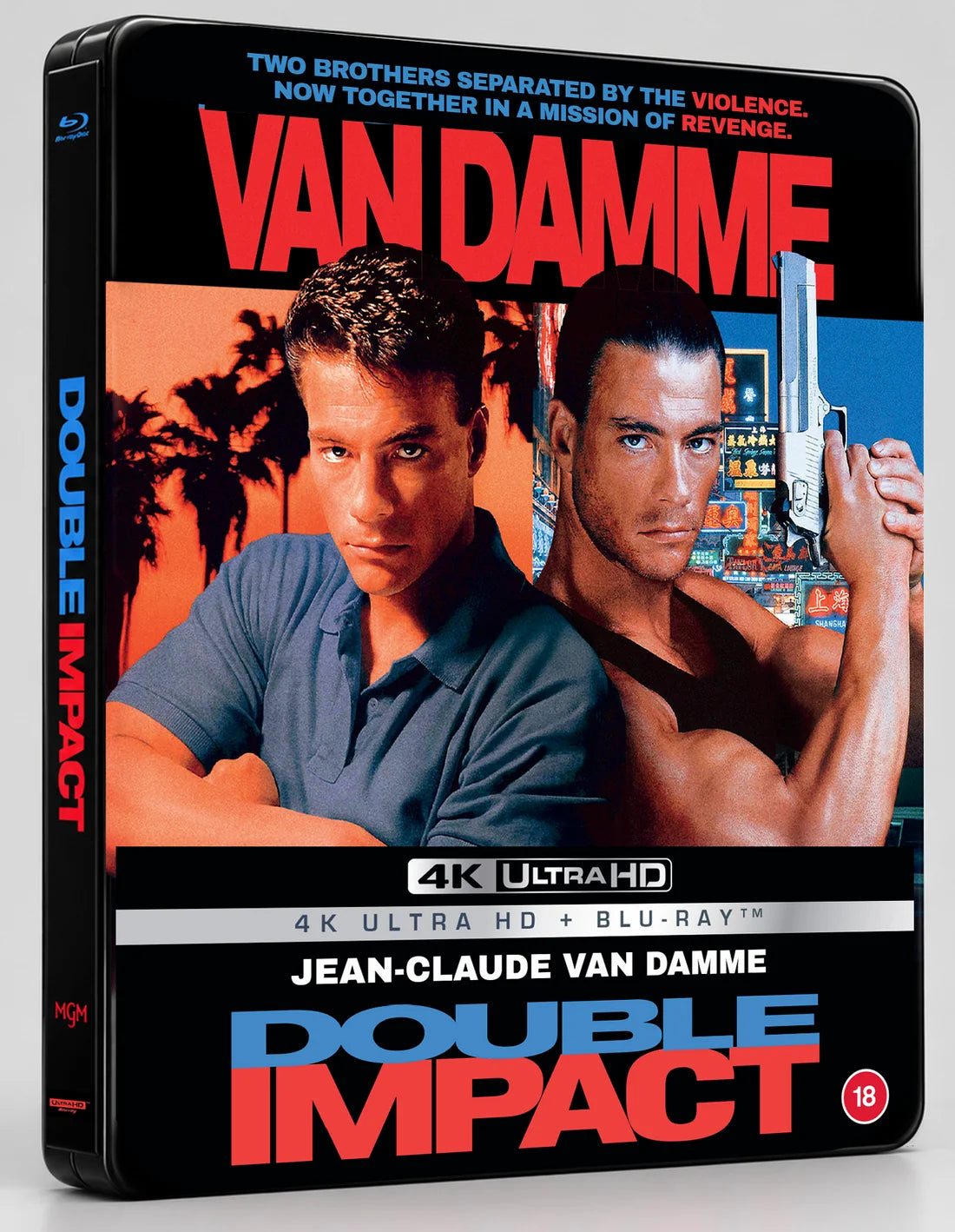 Double Impact (Limited Edition) [Steelbook] [4K UHD] [UK]