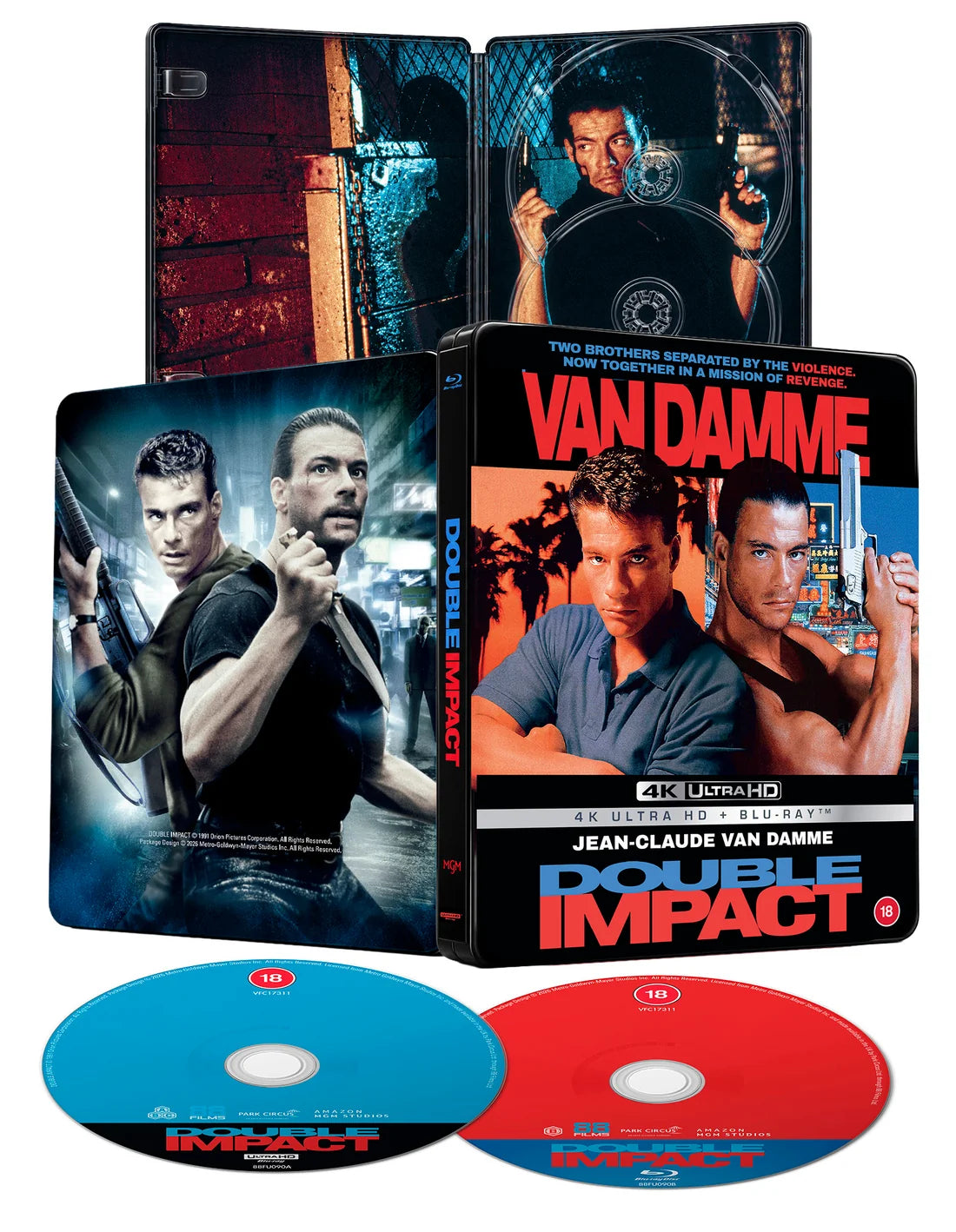 Double Impact (Limited Edition) [Steelbook] [4K UHD] [UK]