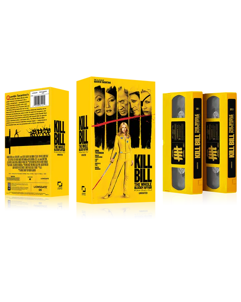 Kill Bill: The Whole Bloody Affair VHS (Be Kind, Rewind Edition) (Lionsgate Limited Exclusive) [VHS] [US]