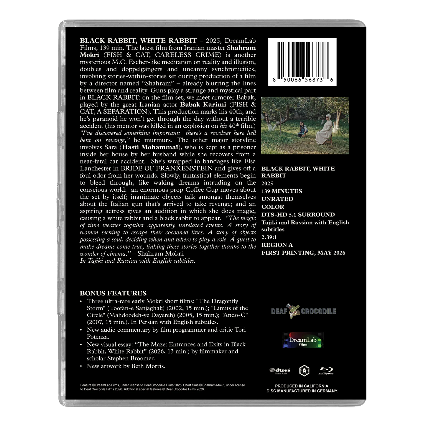 Black Rabbit, White Rabbit (Deluxe Limited Edition) [Blu-ray] [US]