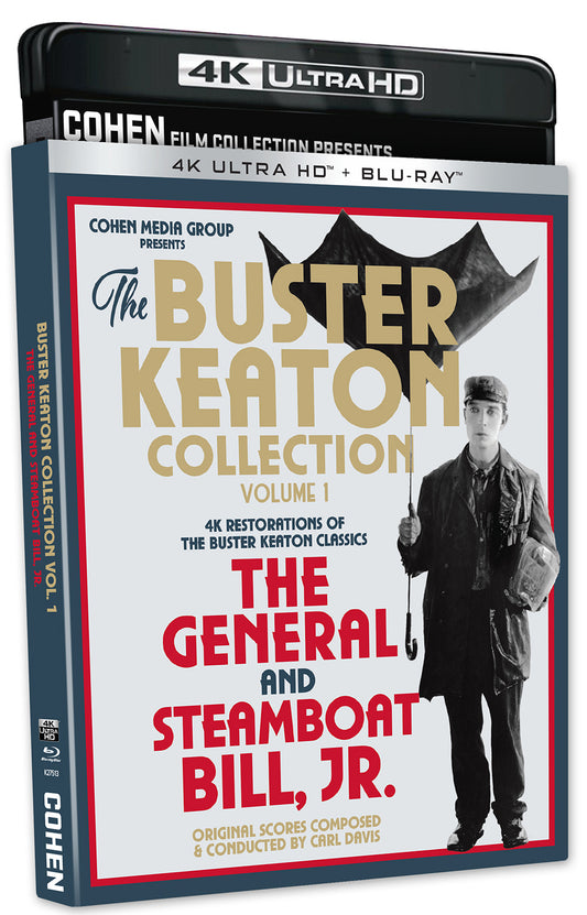 Buster Keaton Collection Volume 1: The General and Steamboat Bill, Jr. [4K UHD] [US]