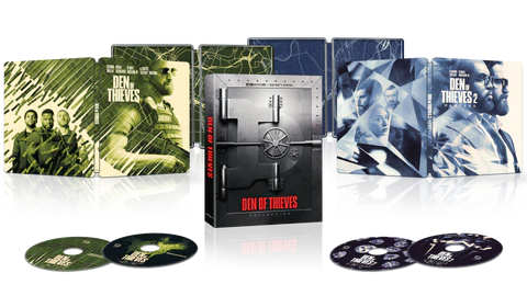 Den of Thieves 1 & 2 (Lionsgate Limited Exclusive) [Steelbook] [4K UHD] [US]