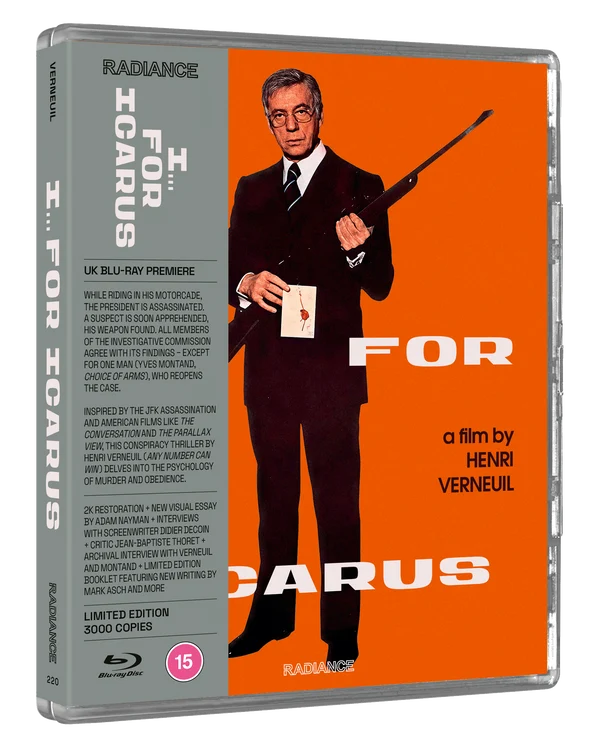 I... for Icarus (Limited Edition) [Blu-ray] [UK]