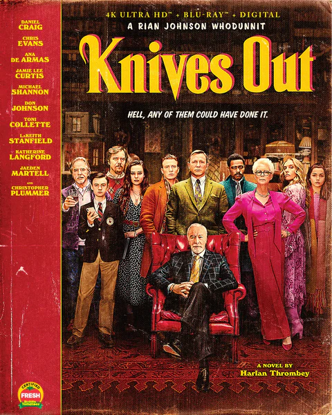 Knives Out (Lionsgate Limited Exclusive Reprint) [Steelbook] [4K UHD] [US]