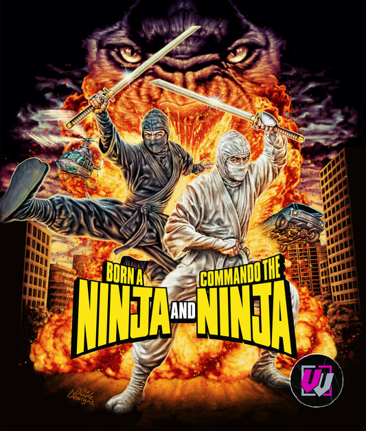 Born A Ninja / Commando The Ninja Double Feature [Blu-ray] [US]