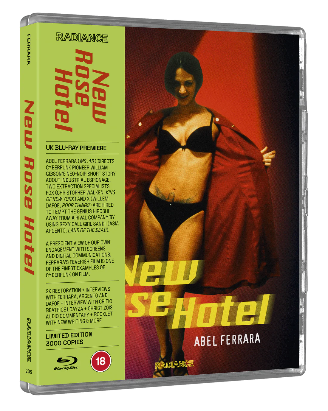 New Rose Hotel (Limited Edition) [Blu-ray] [UK]