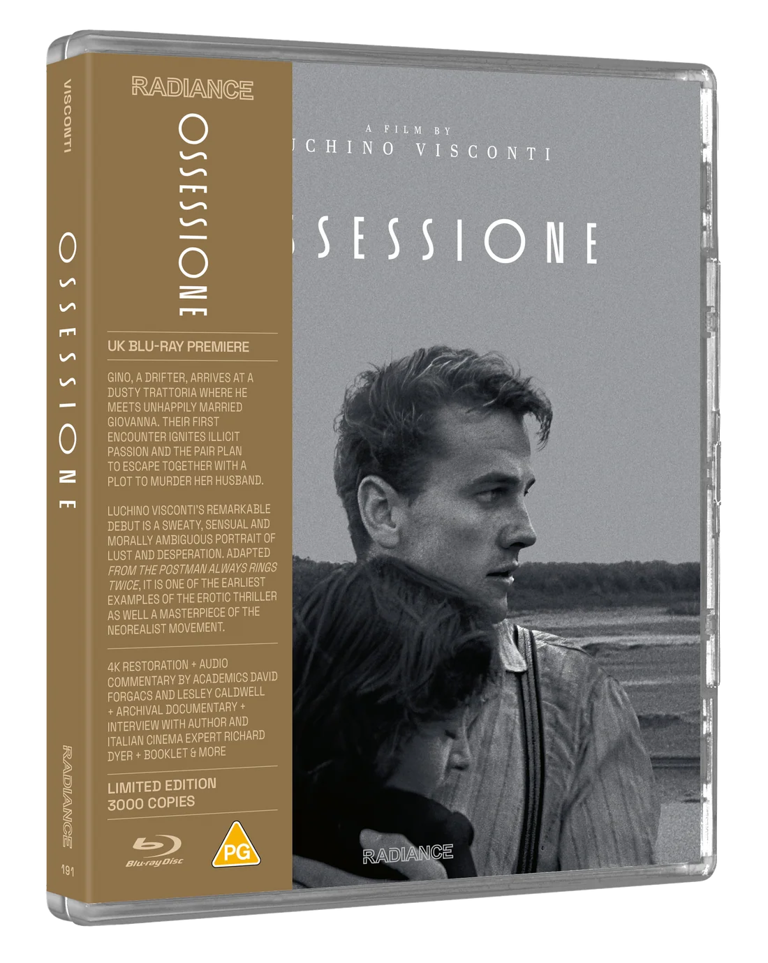Ossessione (Limited Edition) [Blu-ray] [UK]