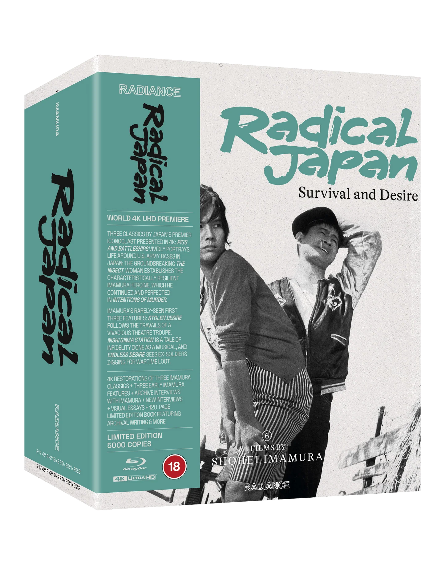 Radical Japan - Survival and Desire (Limited Edition) [4K UHD + Blu-ray] [UK]