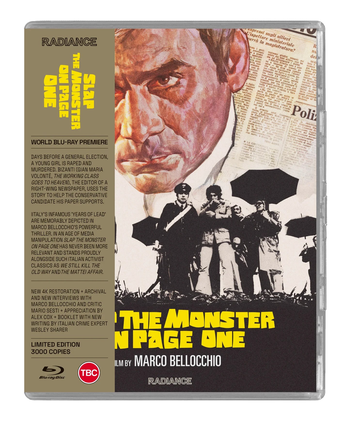 Slap the Monster on Page One [Blu-ray] [UK]