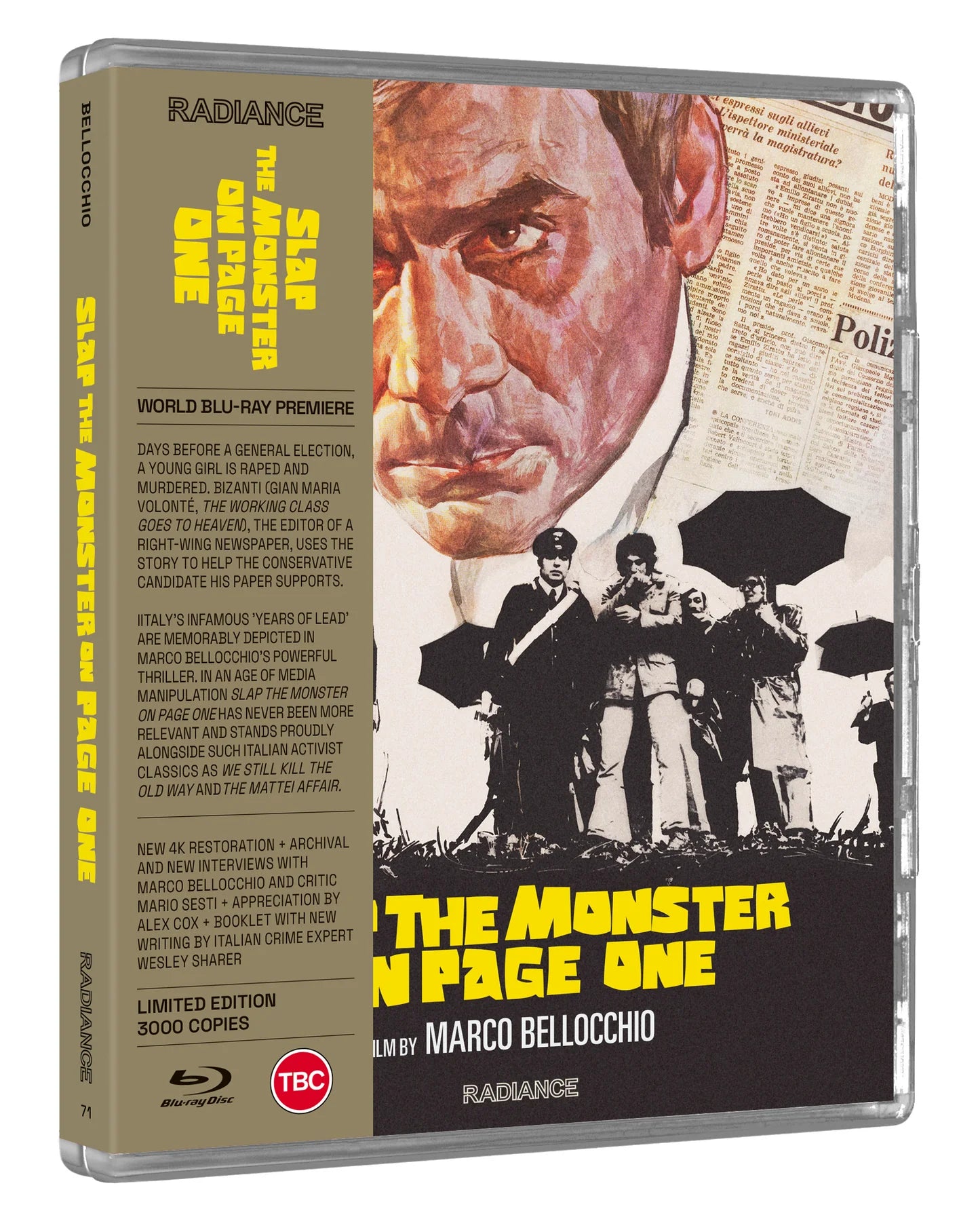 Slap the Monster on Page One [Blu-ray] [UK]