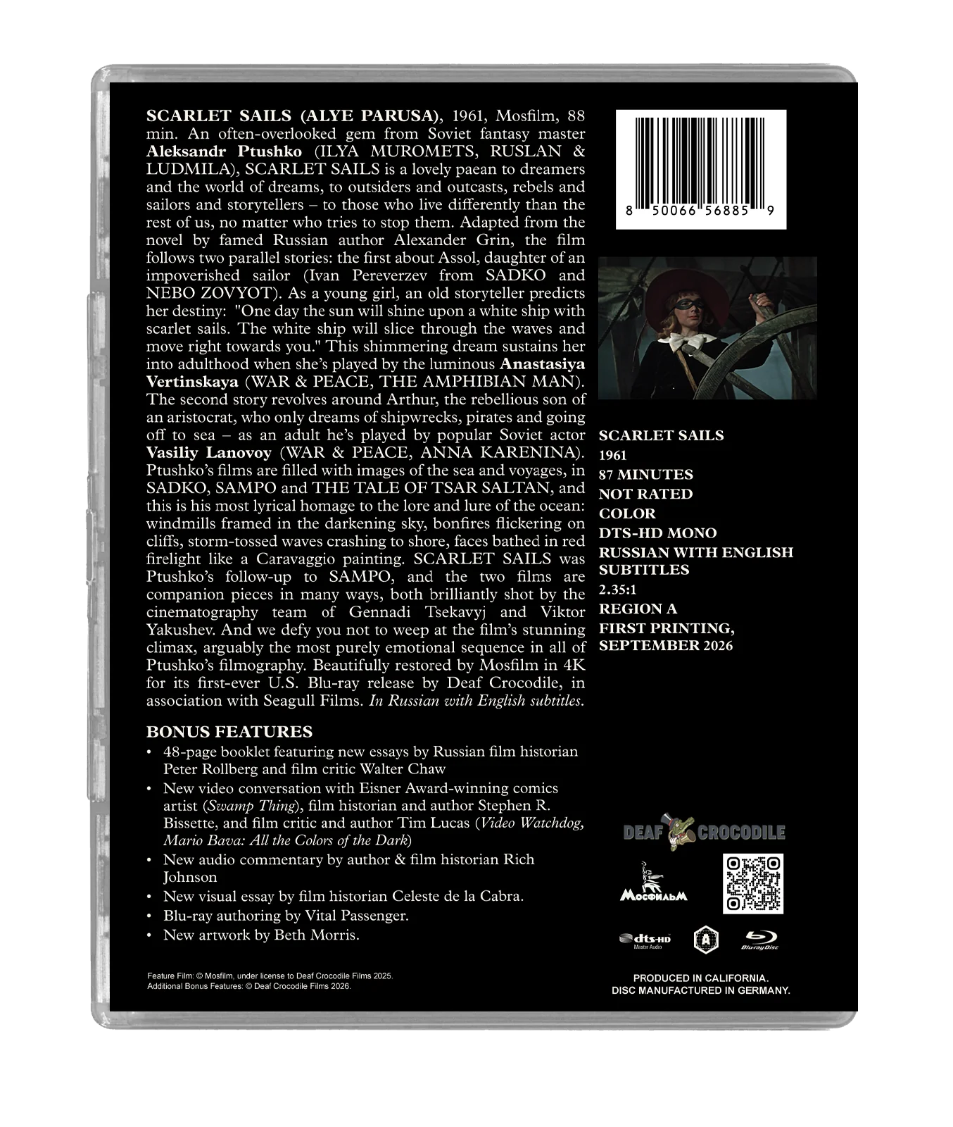 Scarlet Sails (Limited Slipcover Edition) [Blu-ray] [US]