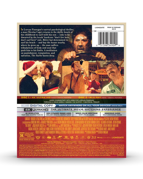 The Surfer (Lionsgate Limited Exclusive) [4K UHD] [US]