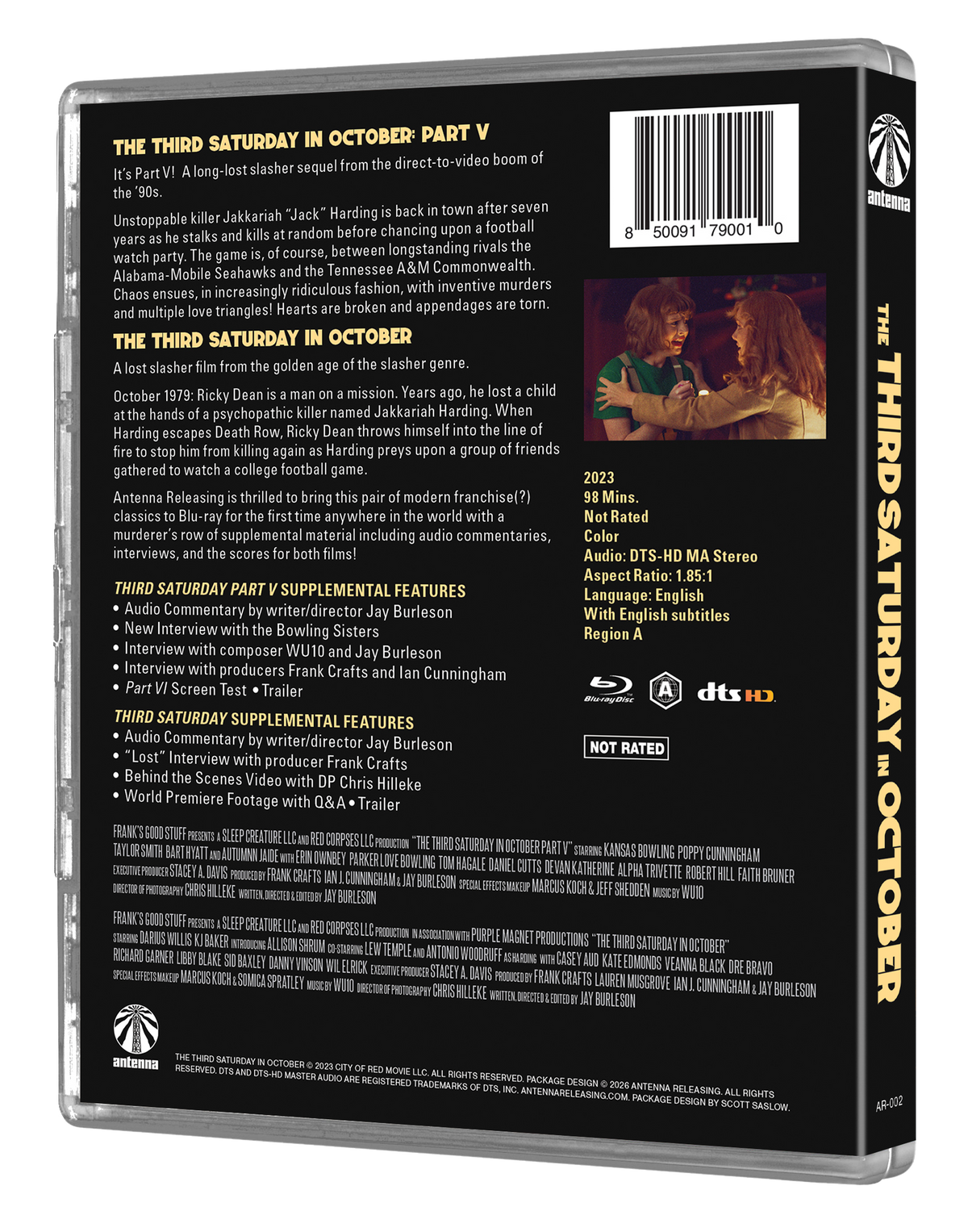 Third Saturday in October Double Feature (Limited Edition) [Blu-ray] [US]